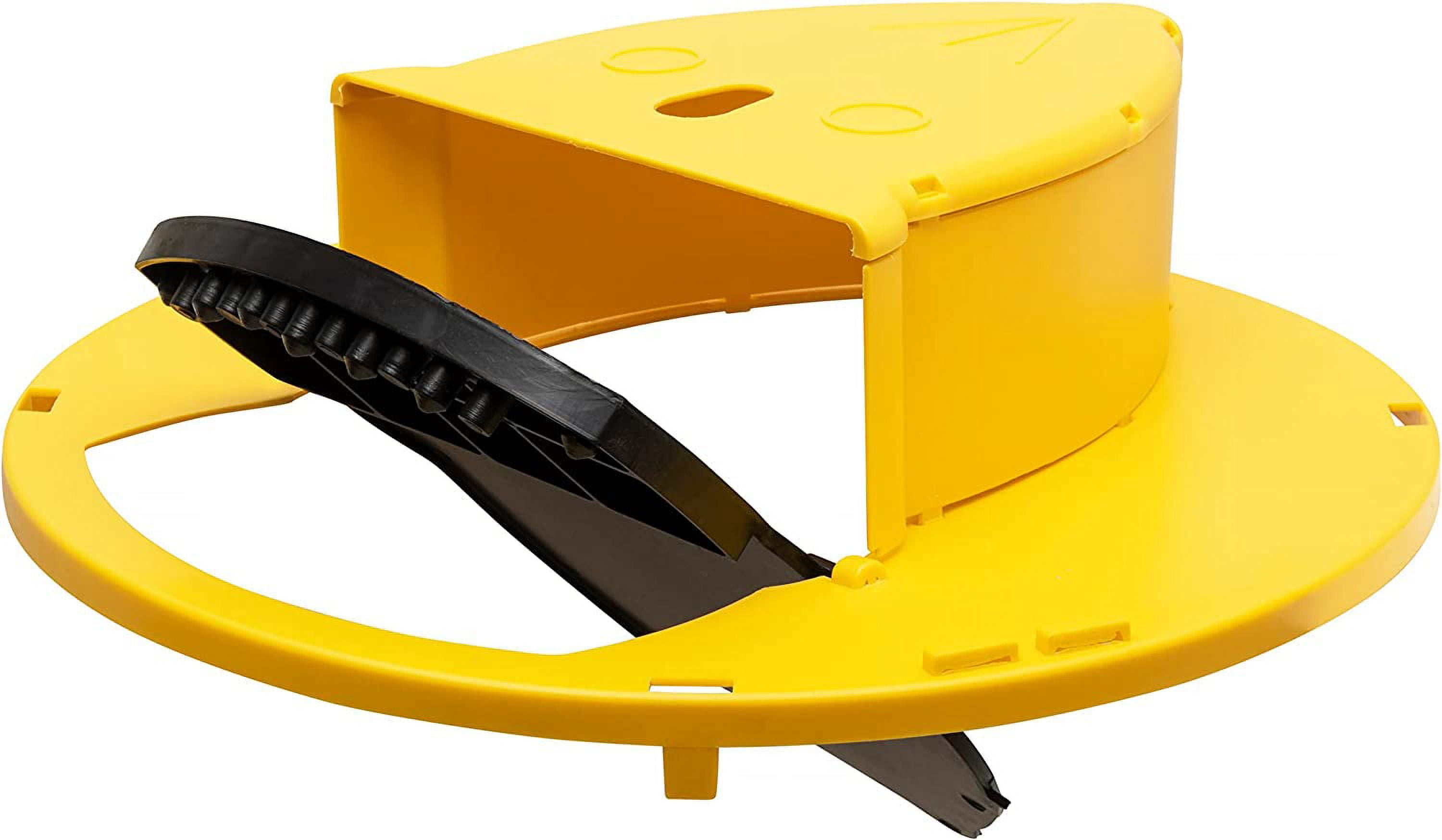 Second Generation, Flip n Slide Bucket Lid Mouse Trap - Indoor Outdoor, 5  Gallon Bucket Compatible, Multi Catch, Auto Reset, Slide Bucket Lid Mouse