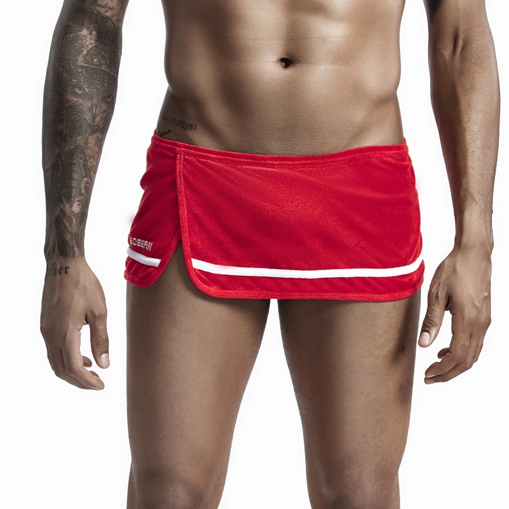 SEOBEAN Men's Cotton Sport Shorts Running Casual Home Pants Underwear GYM Shorts