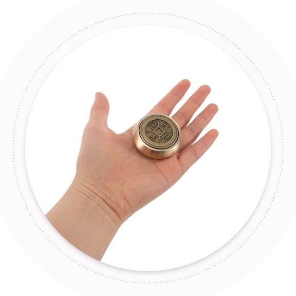 TAILTOSS Brass Drawing Ruler with Rounded Edges, Dark Brown Paperweight and Stylish Decorative Desk Accessory for Home and Office Use