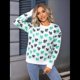 thumbnail image 5 of Suéter para Mujer, , con Estampado de Trébol Irlandés de la Suerte, para el Día de San Patricio Sudadera con Capucha S, 5 of 10