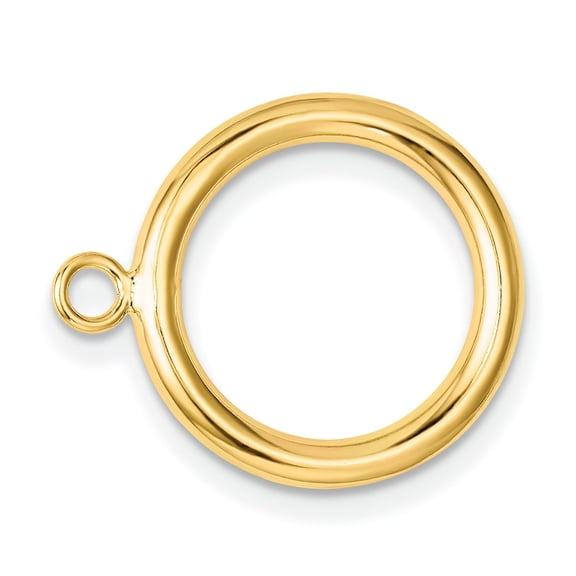 14K Gold Toggle Clasp Ring