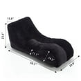 thumbnail image 7 of Homy Casa Lounge Chaise Sofa Chair for Adults, Foam Floor Sofa for Living Room, Bedroom & Gaming, 7 of 7