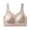 Gray, variant on Pull On Bras for Women Full Coverage Wireless Seamless Tshirts Bra Push Up Anti Sagging Bralette Black M