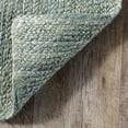 thumbnail image 2 of nuLOOM Rigo Hand Woven Farmhouse Jute Area Rug, 7' 6" x 9' 6", Green, 2 of 14