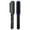 Black, variant on Puangsi 2 in 1 Hair Straightener Brush, Ionic Straightening Brush with 5 Adjustable Levels and Fast Heating, Professional Hair Brush Straightener for Women, Smooth and Silky Hair, Green