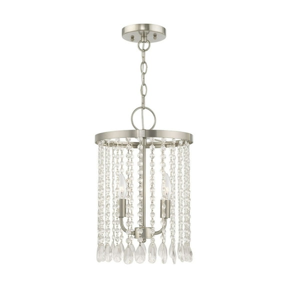 Livex Lighting - Elizabeth - 2 Light Mini Pendant in Glam Style - 11 Inches wide