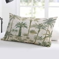 thumbnail image 5 of Beach Palm Throw Pillow Cover 20 x 26 Inch Decorative Pillow Cover Summer Green Coconut Tree Leaf Lumbar Pillowcase Seasonal Rectangle Cushion Case for Couch Sofa Bed Living Room, 5 of 7
