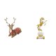 thumbnail image 1 of Estatua de reno, caballo, alce, escultura, adorno de mesa, colección de figuras de ciervo para sala de estar, oficina, dormitorio, decoración de centr, 1 of 8