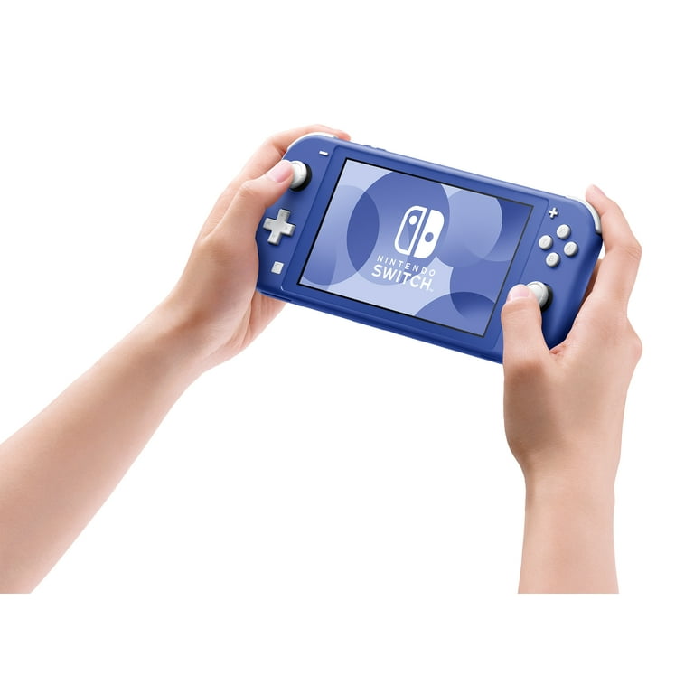 Nintendo Switch Lite Newest Blue Game Console with Extra External