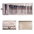thumbnail image 1 of Juego de brochas de maquillaje, brocha para mezclar base, polvo facial, colorete, correctores, sombras de ojos, kit de brochas de maquillaje con bolsa, 24 piezas, 1 of 1