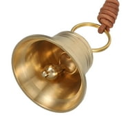 LOLIPPYY Retro Style Solid Brass Wall Mounted Doorbell Pendant for Home and Garden Decorative Use