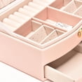 thumbnail image 4 of Jewelry Box Double Layer Multifunction High Capacity Jewelry Storage Case for Earrings Home, 4 of 5