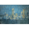 thumbnail image 2 of Allen, Kimberly 32x23 White Modern Wood Framed Museum Art Print Titled - A Night In The City, 2 of 4