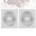 thumbnail image 1 of WEAVILUX Diy Design Silicone Donut Mold 2Pcs For Baking Supplies Tools And Cake Making In White Coffee, 1 of 8