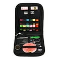 thumbnail image 3 of QUMONIN 25pc Sewing Kit w/Thread, Pad, Embroidery Tools & Case - Travel/Hotel, 3 of 8