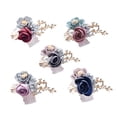 thumbnail image 2 of Boda Dama de honor Muñeca Flor falsa Flor de mano artificial Pulsera floral Pulsera de mujer Scienceny JJ25182-03, 2 of 6