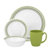 Corelle Livingware Garden Sketch Bands 16pc Dinnerware Set