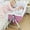 Pink, variant on OUYI 4-in-1 Baby Bassinet - Storage, Wheels, Changing Table, Adjustable Cradle (Pink)