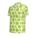 thumbnail image 4 of Wukai Various Lemons Men’s Polo Shirts,Quick-Dry Athletic Shirt,Classic Fit Shirts-XX-Large, 4 of 8