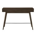 thumbnail image 5 of Weston Home Alcott Rectangular Wood Console Table, Dark Walnut Finish, 5 of 7