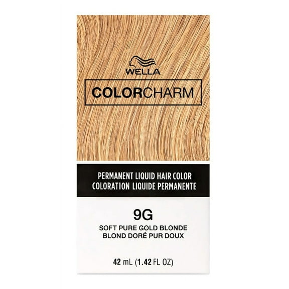 Wella Color Charm Liquid 9G Soft Pure Gold Blonde (Pack of 2)