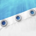 thumbnail image 3 of Erosebridal Sealife Starfish Curtains for Living Room,Marine Animal 30%-50% Blackout Curtains Set of 2 (38x45),Sea Room Decorative, 3 of 6