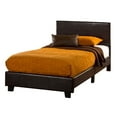 thumbnail image 4 of Hillsdale Furniture Springfield Upholstered Twin Bed, White Faux Leather, 4 of 4