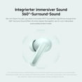 thumbnail image 4 of Auriculares TWS XIAOMI Redmi Buds 6 con batería 49dB ANC 42h Coral, 4 of 9