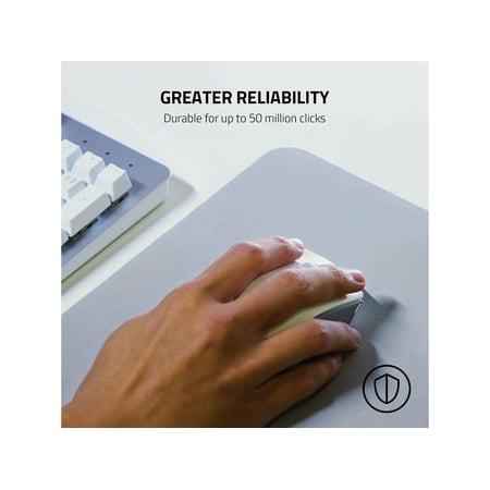 Razer - Pro Click: Designed with Humanscale Wireless Mouse - Mercury