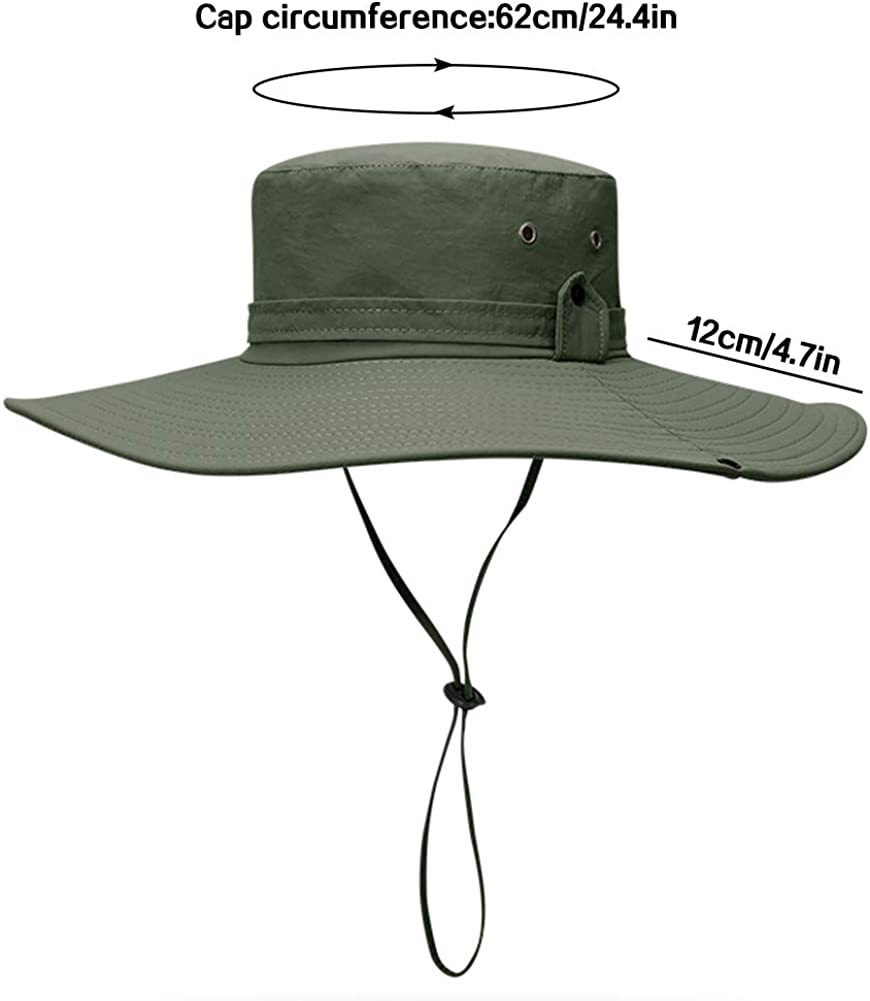Sun Hat Men Fishing Hat Wide Brim 