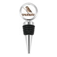 thumbnail image 1 of Sparrows Birds Animals Food Wait Bottle Stopper Stainless Steel Rubber Reusable, 1 of 4