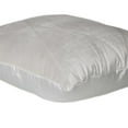 thumbnail image 6 of Quilted White Velvet Throw Pillow, 6 of 10