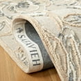 thumbnail image 5 of SAFAVIEH Trace Hoyt Floral Area Rug, Beige/Grey, 6' x 6' Square, 5 of 11