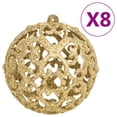 thumbnail image 3 of vidaXL Ensemble de 111 Boules de Noël Or Polystyrène, 3 of 5