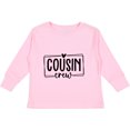 thumbnail image 3 of Inktastic Cousin Crew Boys or Girls Long Sleeve Toddler T-Shirt, 3 of 5