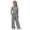 Grey, variant on UACY Girl's 2 Piece Matching Lounge Set Long Sleeve Side Ruching Top Wide Leg Drawstring Pants Set with Pockets
