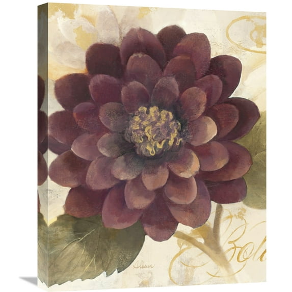 Global Gallery's 'Abundant Floral II Crop' By Albena Hristova Stretched Canvas Wall Art