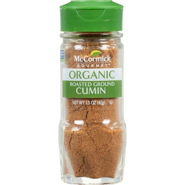 McCormick Gourmet Organic Roasted Ground Cumin, 1.5 oz Bottle