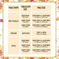 thumbnail image 5 of Fall Tablecloth Round, Thanksgiving Tablecloth Round With Fall Leaves Autumn Tablecloth, Waterproof Wrinkle Free Fall Table Cloths For Fall Decor, Fall Thanksgiving Tablecloth For Round Tables 60 X 60, 5 of 5