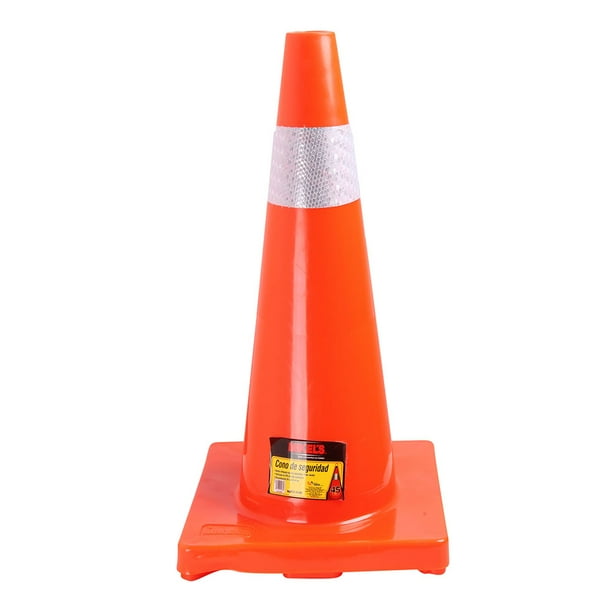 Cono De Seguridad Con Reflejante Mikels 70 Cm Seguridad Vial MIKEL'S CS-70R