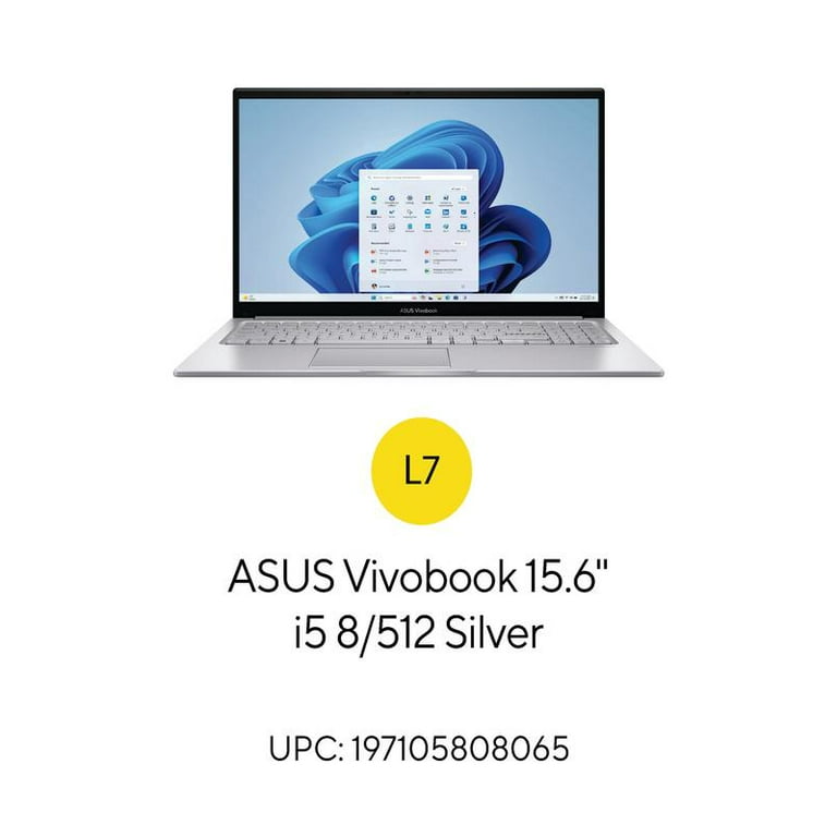 ASUS Vivobook 15.6” FHD Laptop with Intel i5-1334U, Intel UHD