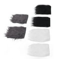 thumbnail image 1 of Faux Furfor Craft,6pcs Faux Fur Fabric Faux Fur Fabric Fluffy Faux Fur Compact and Lightweight, 1 of 9