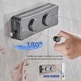 thumbnail image 2 of Retractable Clothesline with 2 x 5M Stainless Steel Wire, Adjustable for Indoor and Outdoor Use, 2 of 5