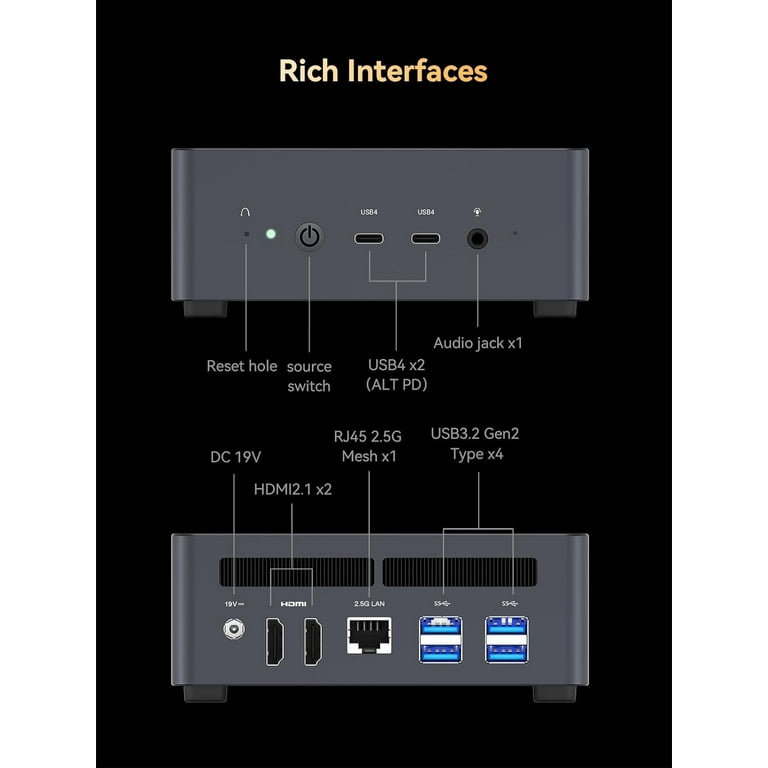 MINISFORUM Venus UM790 Pro Mini PC AMD Ryzen 9 7940HS MINISFORUM Venus UM790 Pro Mini PC AMD Ryzen 9 7940HS