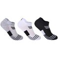 thumbnail image 1 of Paquete de 6 calcetines tobilleros para hombre, calcetines deportivos de corte bajo, calcetines ligeros, un par para cada color, 1 of 4