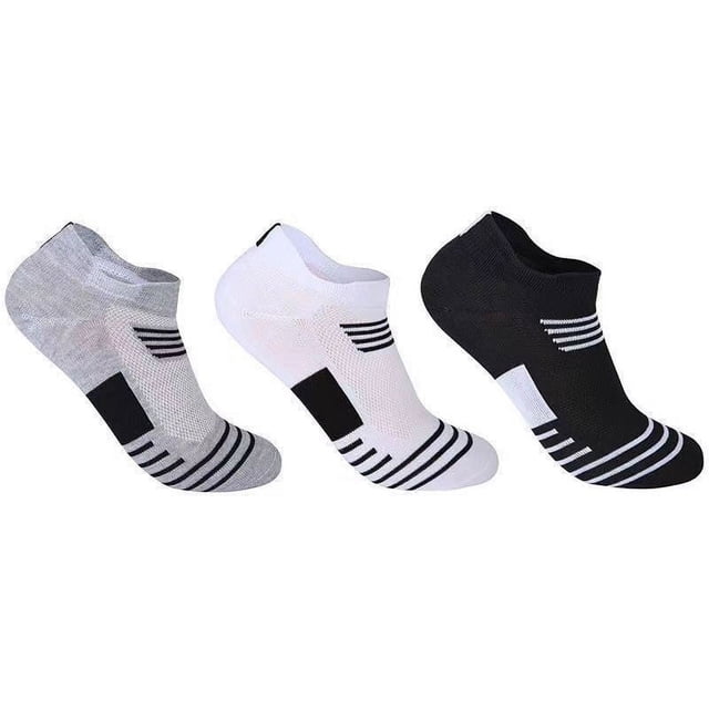 Paquete de 6 calcetines tobilleros para hombre, calcetines deportivos de corte bajo, calcetines ligeros, un par para cada color