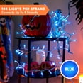 thumbnail image 3 of Luces navideñas Joiedomi, 100 bombillas azules, cadena de 6,5 m, 3 of 9