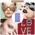 thumbnail image 5 of 2190Pcs 3mm/5mm Rhinestone Stickers for Crafts, 4 Sheet Round Rhinestone Sticker for Scrapbooking, Deep Blue, 5 of 5