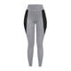 thumbnail image 4 of Leggings de patchwork de cintura alta para mujer: pantalones deportivos elásticos que realzan las caderas, poliéster y spandex para yoga/fitness, 4 of 6