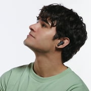 Skullcandy Smokin’ Buds Bluetooth Earbuds with Microphone, True Wireless with Charging Case, True Black, S2TAW-R740
